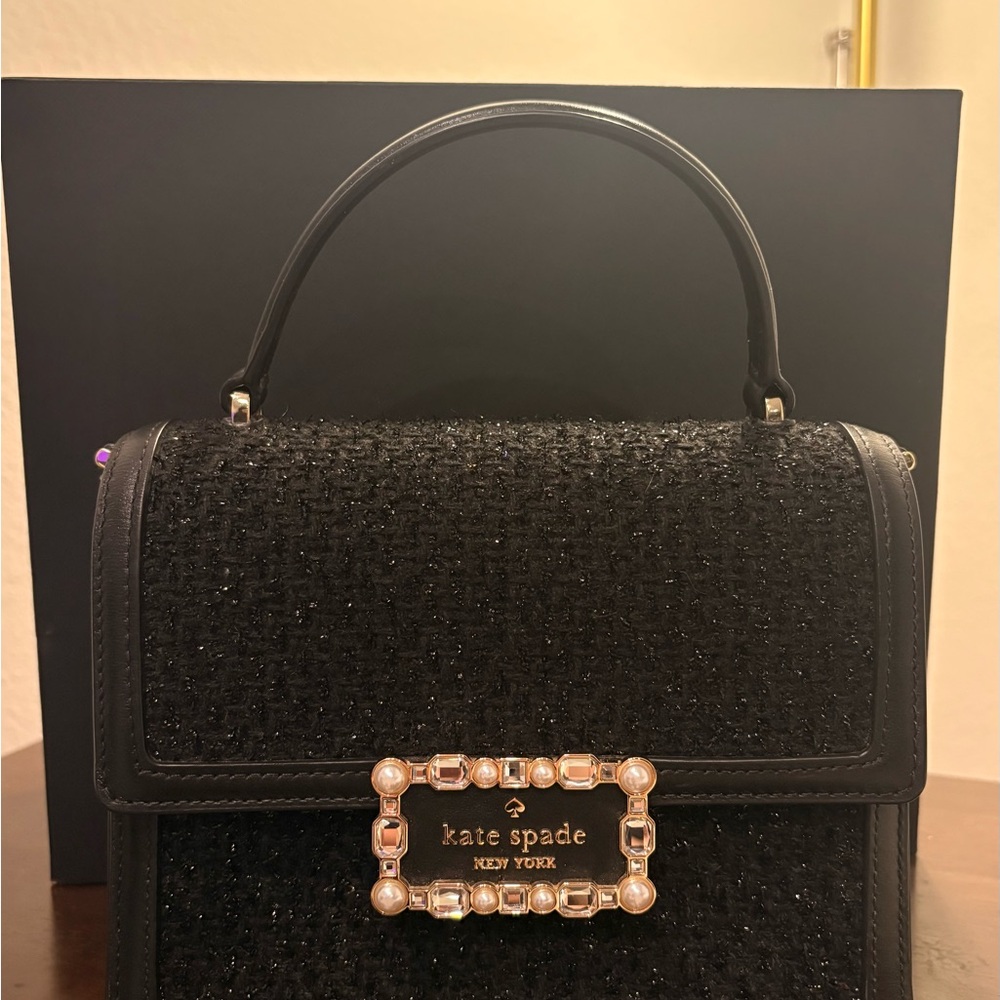 Kate Spade Black top handle purse